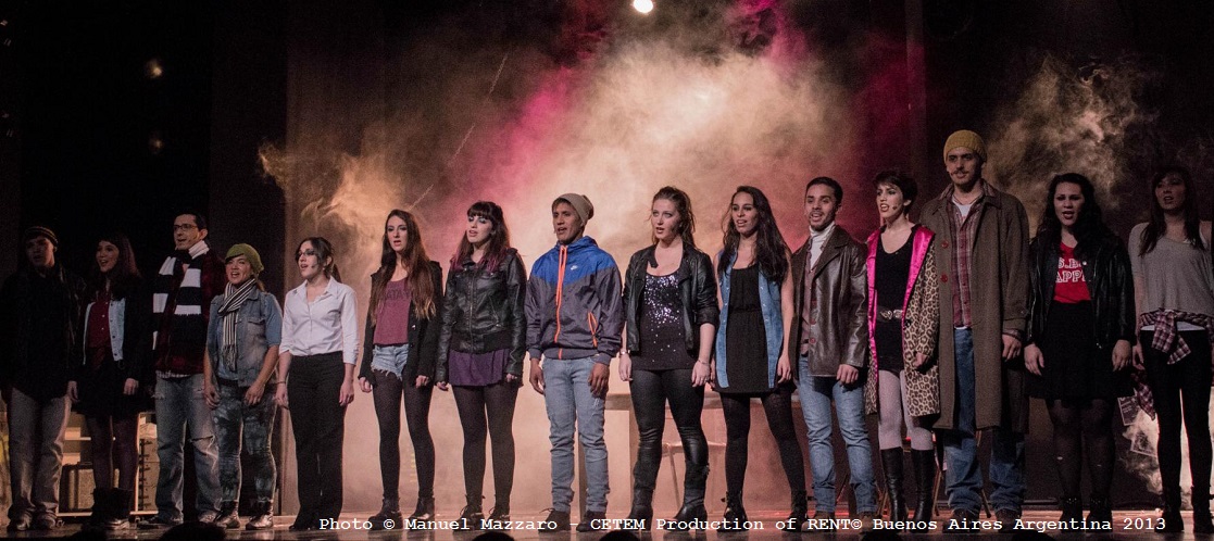 Photo © Manuel Mazzaro - CETEM Production of RENT© Buenos Aires Argentina 2013
