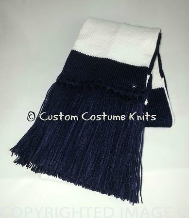 Mark Cohen's trademark striped scarf